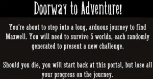 Don't Starve - doorway to adventure