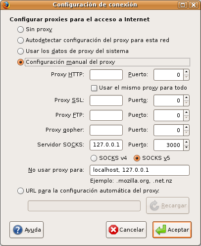 putty configuracion-de-conexion